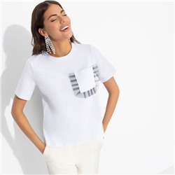 Футболка из хлопка, Мой креатив (new white)