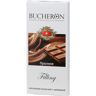 BUCHERON. Filling. Молочный (пралине) 85 гр. карт.упаковка
