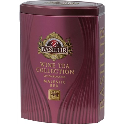 BASILUR. Wine Tea. Волшебный красный 75 гр. жест.банка