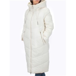 126 WHITE Пальто зимнее женское (200 гр. холлофайбер)