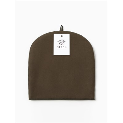 Грелка на чайник Этель Home collection green 28×28 см, 45%лён, 55% хлопок, МИКС