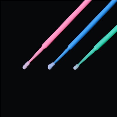 Микробраши для наращивания и ламинирования ресниц, набор - 50 шт., 9.5 см, МИКС