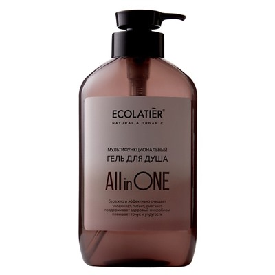 ECOLATIER ALL IN ONE Гель для душа 600 мл