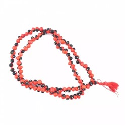 Четки из ганджи, Red Chirmi Seeds Mala Gunja Mala, произв. Shree Shyam Gems & Jewellery