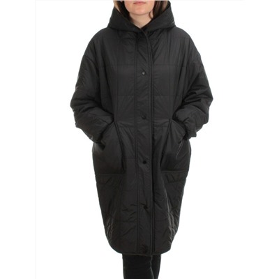 22332 BLACK Куртка демисезонная женская (50 гр. синтепон)