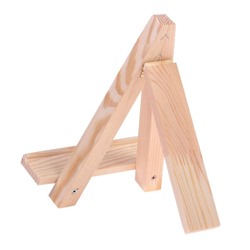 Мольберт настольный демонстрационный "Тренога", 200 x 150 x 160 мм (профиль 20 x 20 мм), неокрашенное дерево, Calligrata