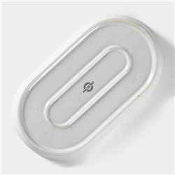 Блюдо Magistro Urban, 450 мл, 24×13.7×2.7 см, овальное, фарфор, белое