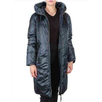 8056 DARK BLUE Пальто зимнее женское SIYAXINGE (200 гр. холлофайбера)