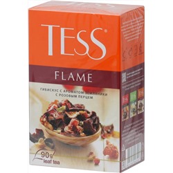 TESS. Classic Collection. FLAME (травяной) 90 гр. карт.пачка