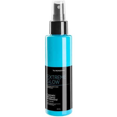 TNL Спрей EXTREME GLOW однофазный для легкого расчесывания (синий) 250 мл
