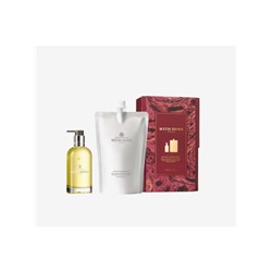 Molton Brown Specials HAND CARE REFILL SET Seife "Апельсин и бергамот" Подарочный набор для ухода за руками: рефил флакон, средство для мытья рук