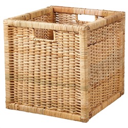 BRANÄS, Korb, Rattan,, 32x34x32 cm