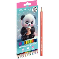 Карандаши 12цв 2М "deVENTE. Yummy Panda" 2,8мм шестигранные 5022536/12/Китай