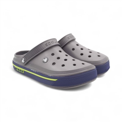 Кроксы КР222-32 серые