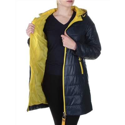B19102 DK. BLUE Пальто демисезонное женское Aikesdfrs