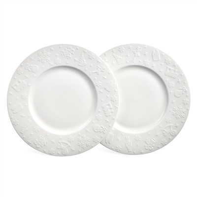 НАБОР ТАРЕЛОК ОБЕДЕННЫХ LEFARD "NUTCRACKER" 2 ШТ. 26 СМ (КОР=8НАБ.)