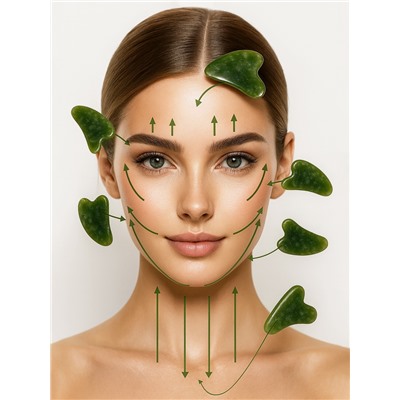 Массажёр гуаша «Лапка», 10×5 см, оранжевый