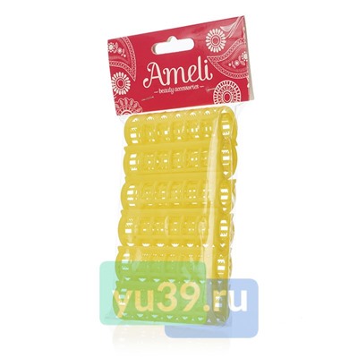 Бигуди Ameli 8 x 5,5 см, 6 шт.