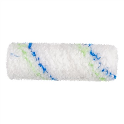 Мини-валик сменный "Водные краски", 110 мм, ворс 12 мм, D 16 мм, D ручки 6 мм, полиэстер Сибртех