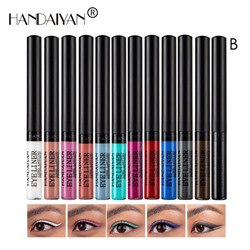 Набор цветных матовых жидких подводок HANDAIYAN 12 шт. ПАЛИТРА В