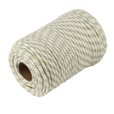 Фал плетеный капроновый с сердечником, 10 мм, L 100 м, 24-прядный, Сибртех