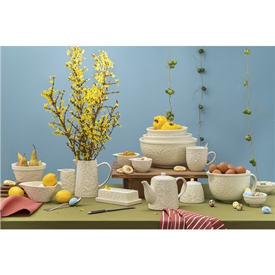 Чайник заварочный Birds of Paradise, 1 л, кремовый