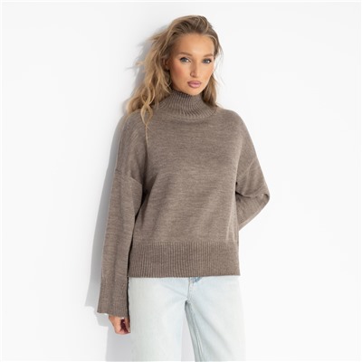 Джемпер с шерстью, Свежее прочтение (бежевый)