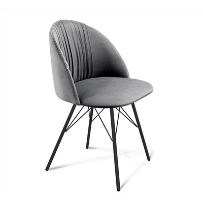 Стул SHT-ST35-1/S37
                        угольно-серый / черный муар