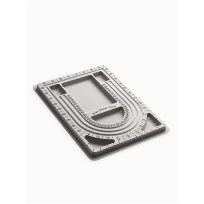 Подставка универсальная для украшений QF «Трафарет», 24×32.5×1.5 см, серая