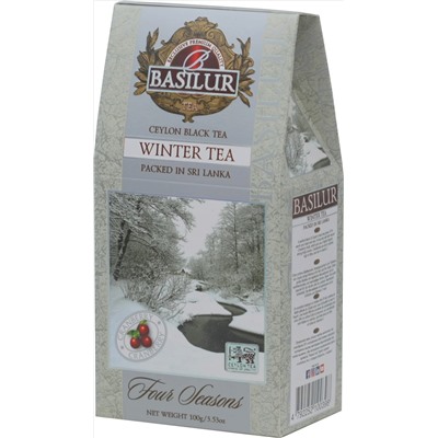BASILUR. Four Seasons. Зимний черный 100 гр. карт.пачка