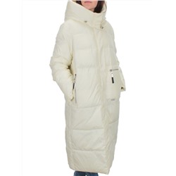 H-2210 WHITE Пальто зимнее женское (200 гр .холлофайбер)