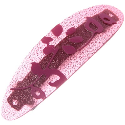 Заколка автомат "Women's style - Грация", 10*2,5см, микс 6 цветов
