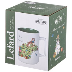 КРУЖКА LEFARD "С НОВЫМ СЧАСТЬЕМ" 400МЛ