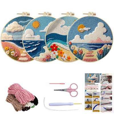 PUNCH Набор для творчества ковровая вышивка 948303337409