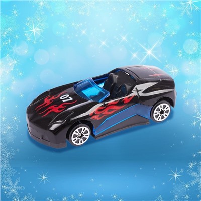 Новогодний шар с игрушкой, цвета МИКС