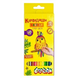 Карандаши 12цв Каляка-Маляка Супер шестигранные КНЗСКМ12/24/Китай***