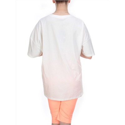 KD-868 ORANGE Костюм-двойка женский 7986 TREND