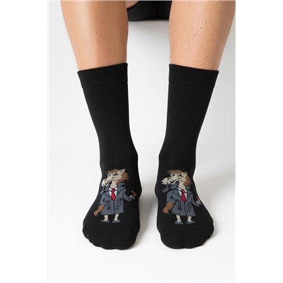 Носки мужские Конь в пальто