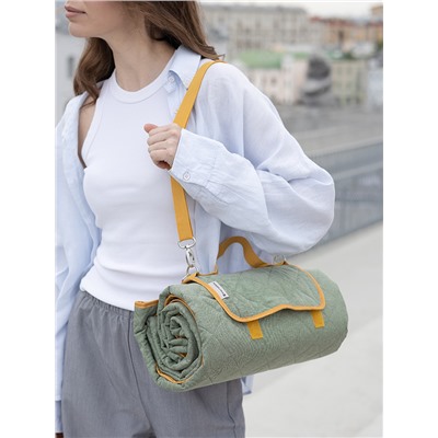 Плед для пикника и отдыха на пляже Smart Picnic, шалфей