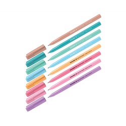 Ручка шариковая Schneider "Tops 505 F Pastel" синяя, 0,8мм, корпус пастель ассорти