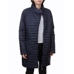 K-532 DK. BLUE Куртка демисезонная стеганая женская (70 гр. холлофайбер)