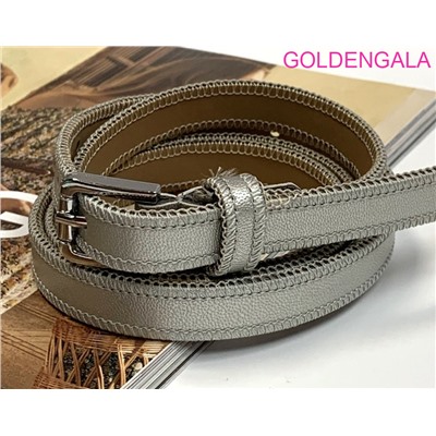 Ремень женский из экокожи 1,5х111 см Р3 тип 4