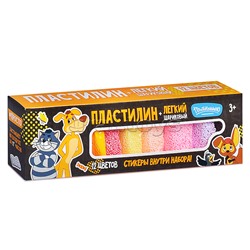 Легкий пластилин "Простоквашино" 12 шт