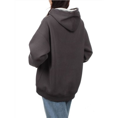 PG-I990I-2313 DK. GRAY Худи женское (90% хлопок, 10% полиэстер)