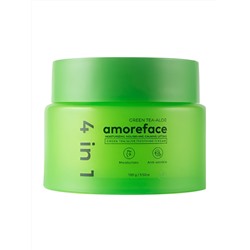 Amoreface Крем для лица 4 в 1 с зелёным чаем и алоэ / Green Tea-Aloe Soothing Cream, 100 г