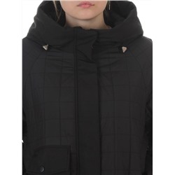 9608 BLACK Куртка стеганная демисезонная женская (100 гр. синтепон)