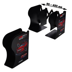 Подставка для книг металлическая deVENTE Racing, 190 х 147 х 90 мм, телескопическая