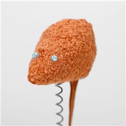 Игрушка для кошек с 3 дразнилками и когтеточкой, 27×15.5×25 см, микс цветов