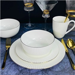 305-333 Обеденный сервиз 24пр. в под.уп.(х1)Фарфор