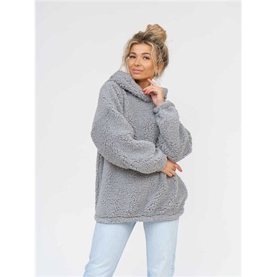 Женская толстовка мод.1770/4 (оверсайз) / Светло-серый
